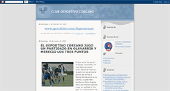 Desktop Screenshot of clubdeportivocoreano.blogspot.com