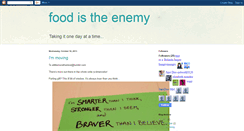 Desktop Screenshot of foodistheenemy-anon.blogspot.com