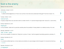 Tablet Screenshot of foodistheenemy-anon.blogspot.com