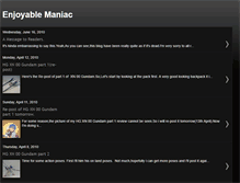 Tablet Screenshot of enjoyablemaniac.blogspot.com
