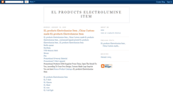 Desktop Screenshot of el-products-electrolumine-item.blogspot.com