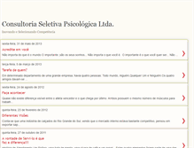 Tablet Screenshot of consultoriaseletiva.blogspot.com