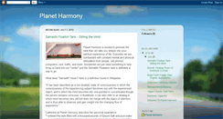 Desktop Screenshot of planetharmony.blogspot.com