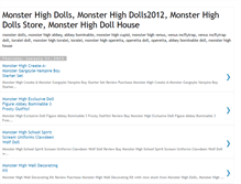 Tablet Screenshot of monsterhighdollsforsale.blogspot.com