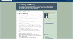 Desktop Screenshot of fivethirtyfoodfrenzy.blogspot.com
