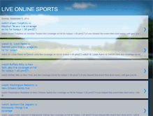 Tablet Screenshot of enjoylivesports.blogspot.com