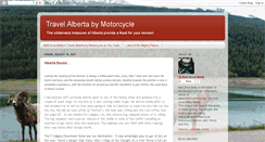 Desktop Screenshot of albertabymotorcycle.blogspot.com