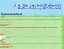 Tablet Screenshot of demokratiepiraten.blogspot.com