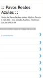 Mobile Screenshot of pavosreales.blogspot.com