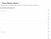 Tablet Screenshot of pavosreales.blogspot.com