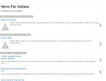 Tablet Screenshot of news4india.blogspot.com
