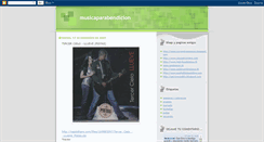 Desktop Screenshot of musicaparabendicion.blogspot.com