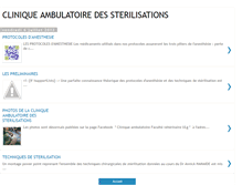 Tablet Screenshot of cliniqueambulatoire.blogspot.com