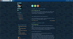 Desktop Screenshot of praseciblog.blogspot.com