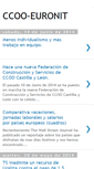 Mobile Screenshot of ccoo-euronit.blogspot.com