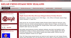 Desktop Screenshot of kelab-umno-otago.blogspot.com