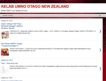 Tablet Screenshot of kelab-umno-otago.blogspot.com