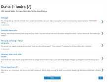Tablet Screenshot of duniasiandra.blogspot.com