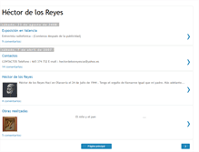 Tablet Screenshot of cuadrosdelosreyes.blogspot.com