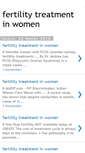 Mobile Screenshot of fertilitytreatmentinwomen.blogspot.com