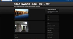 Desktop Screenshot of bradinwoodarch11012011.blogspot.com