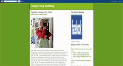 Desktop Screenshot of happybugknitting.blogspot.com