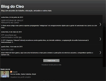 Tablet Screenshot of cleo03.blogspot.com
