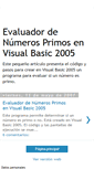 Mobile Screenshot of evaluadordenumerosprimosenvisualbasic.blogspot.com