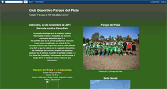 Desktop Screenshot of cdparquedelplata.blogspot.com