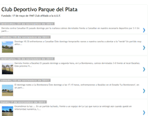 Tablet Screenshot of cdparquedelplata.blogspot.com