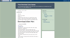 Desktop Screenshot of java-game.blogspot.com