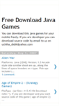 Mobile Screenshot of java-game.blogspot.com