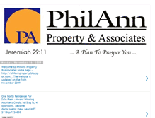 Tablet Screenshot of philannproperty.blogspot.com