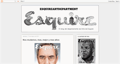 Desktop Screenshot of esquireartdepart.blogspot.com