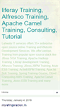 Mobile Screenshot of liferay-training.blogspot.com