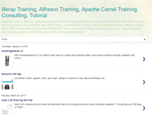Tablet Screenshot of liferay-training.blogspot.com