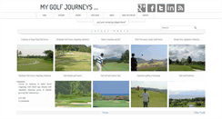 Desktop Screenshot of golfjourneys.blogspot.com