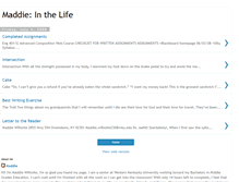 Tablet Screenshot of maddieinthelife.blogspot.com
