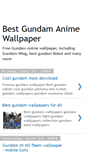 Mobile Screenshot of best-gundam-wallpaper.blogspot.com