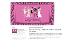 Desktop Screenshot of lagirlsecrets.blogspot.com