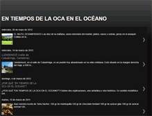 Tablet Screenshot of laocaeneloceano.blogspot.com