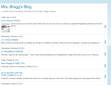 Tablet Screenshot of mrsbraggsblog.blogspot.com