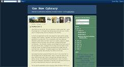 Desktop Screenshot of newcybrary.blogspot.com