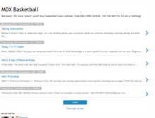 Tablet Screenshot of mdxbasketball.blogspot.com