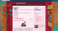 Desktop Screenshot of inclusaofacaparte.blogspot.com