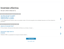 Tablet Screenshot of inversionefectiva.blogspot.com