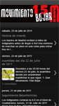 Mobile Screenshot of movimiento15mbejar.blogspot.com