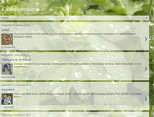 Tablet Screenshot of kastehelmikoru.blogspot.com