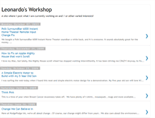 Tablet Screenshot of leonardosworkshop.blogspot.com