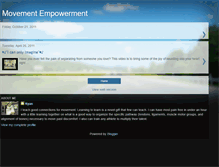 Tablet Screenshot of movementempowerment.blogspot.com